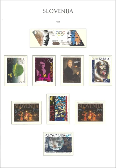 SLOVENIJA 1991 - 1992